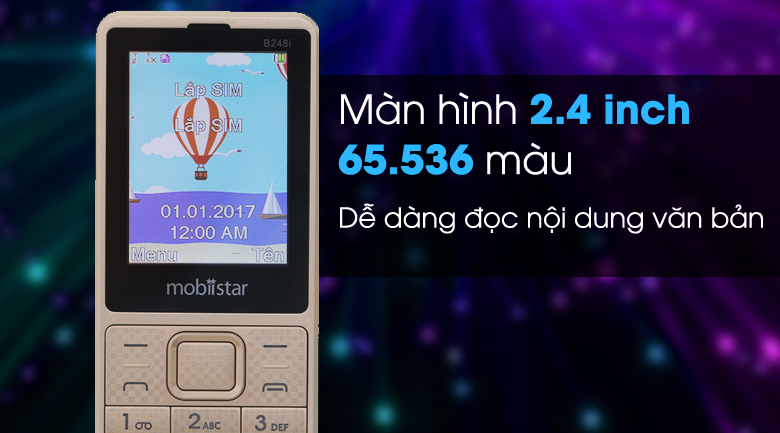 Điện thoại Mobiistar B248i