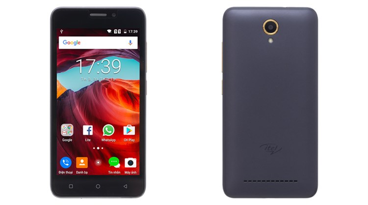 Điện thoại Itel A13 Màu Xám đậm