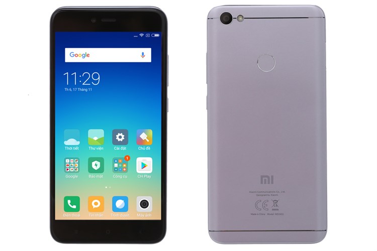 Điện thoại Xiaomi Redmi Note 5A Prime Màu Xám