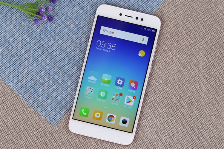 Điện thoại Xiaomi Redmi Note 5A Prime Màu Vàng Hồng