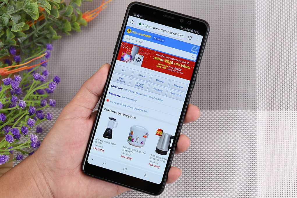 Điện thoại Samsung Galaxy A8+ (2018)