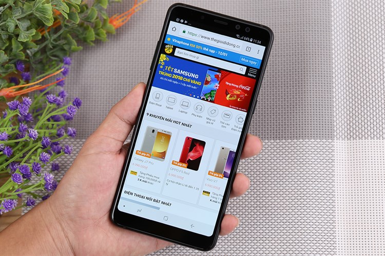 Điện thoại Samsung Galaxy A8+ (2018)