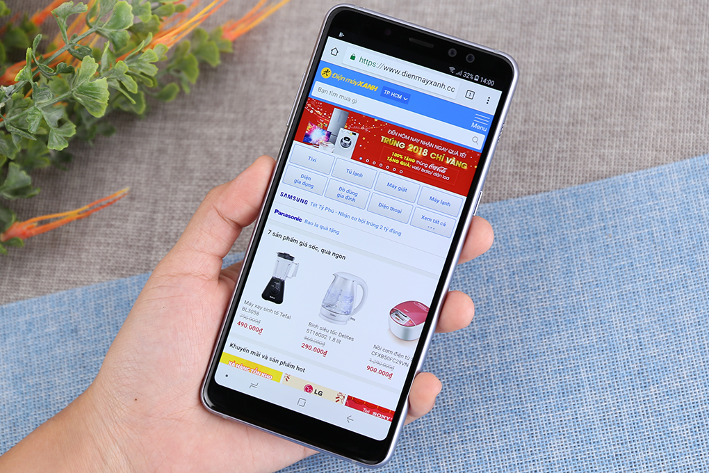 Điện thoại Samsung Galaxy A8+ (2018)