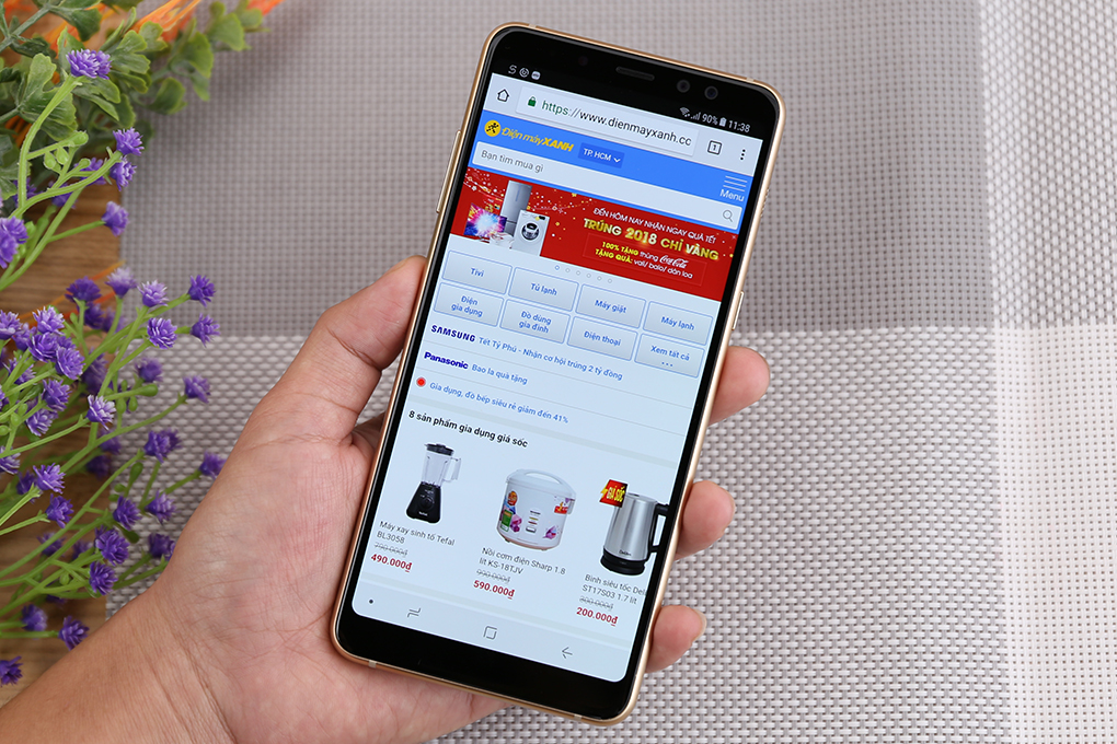 Điện thoại Samsung Galaxy A8+ (2018)