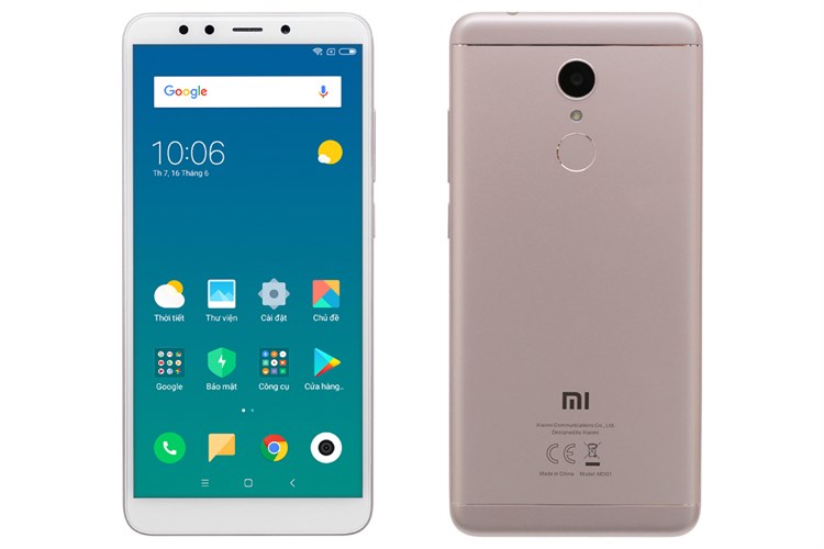 Điện thoại Xiaomi Redmi 5 Màu Vàng