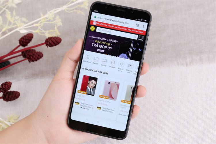 Điện thoại Xiaomi Redmi 5 Plus 4GB Màu Đen