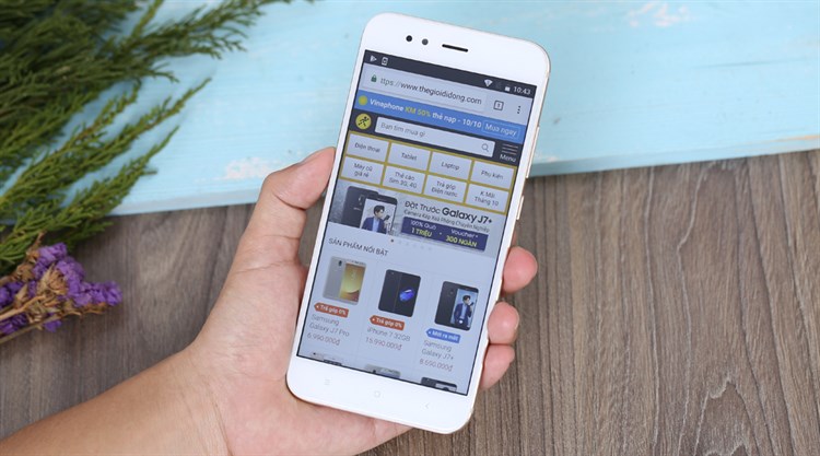 Điện thoại Xiaomi Mi A1 32GB Màu Vàng