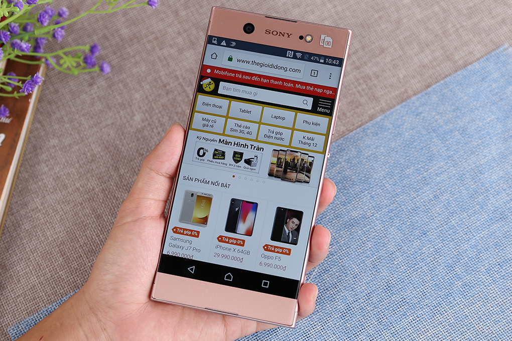 Điện thoại Sony Xperia XA1 Ultra Pink