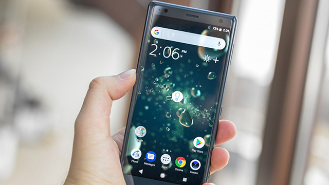 Thiết kế điện thoại Sony Xperia XZ2