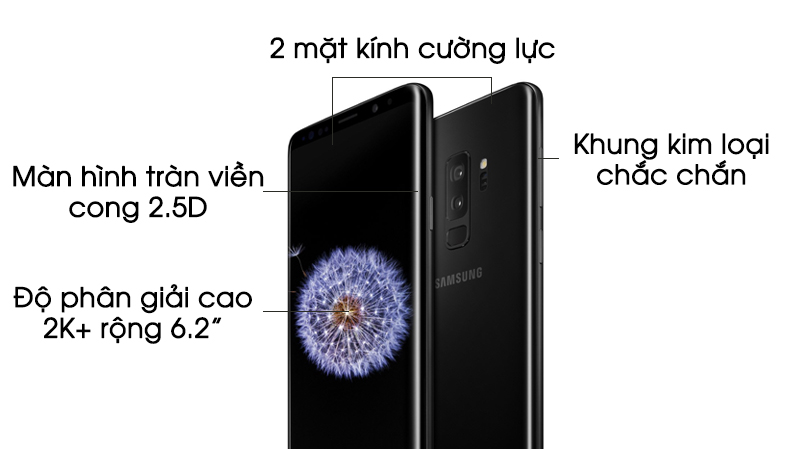Thiết kế điện thoại Samsung Galaxy S9 Plus