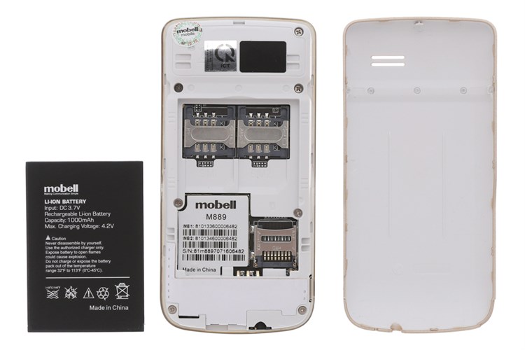 Điện thoại Mobell M889