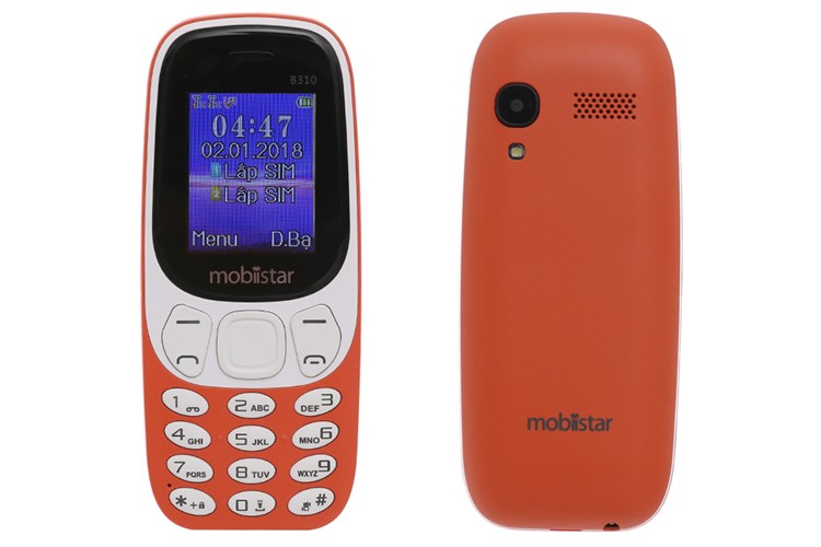Điện thoại Mobiistar B310 Màu Cam