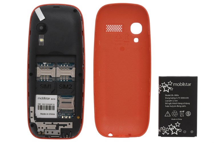 Điện thoại Mobiistar B310 Màu Cam