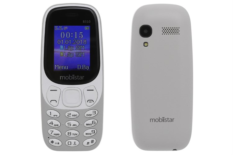 Điện thoại Mobiistar B310 Màu Xám