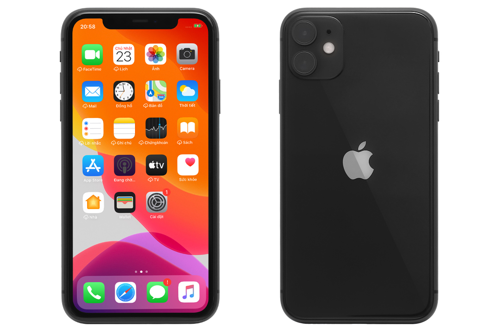 Điện thoại iPhone 11 64GB Màu Đen