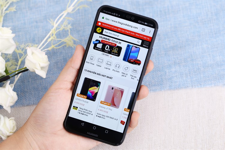 Điện thoại Huawei Nova 3e