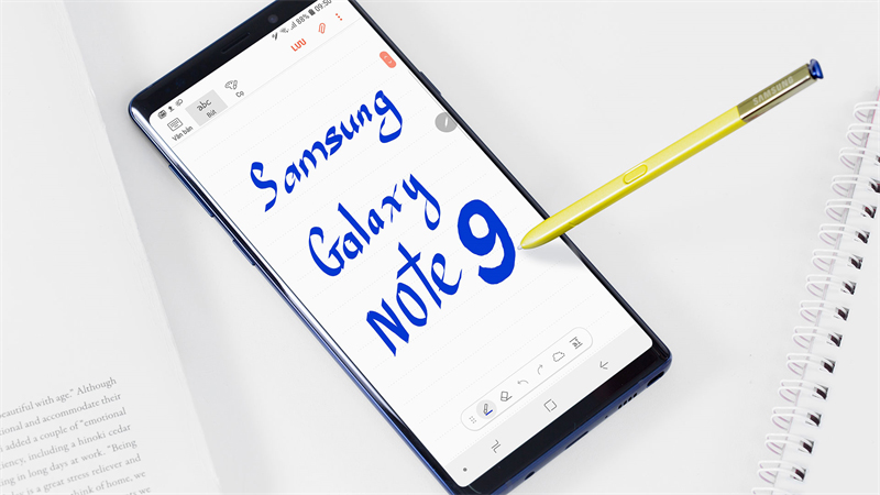 Đánh giá điện thoại Samsung Galaxy Note 9