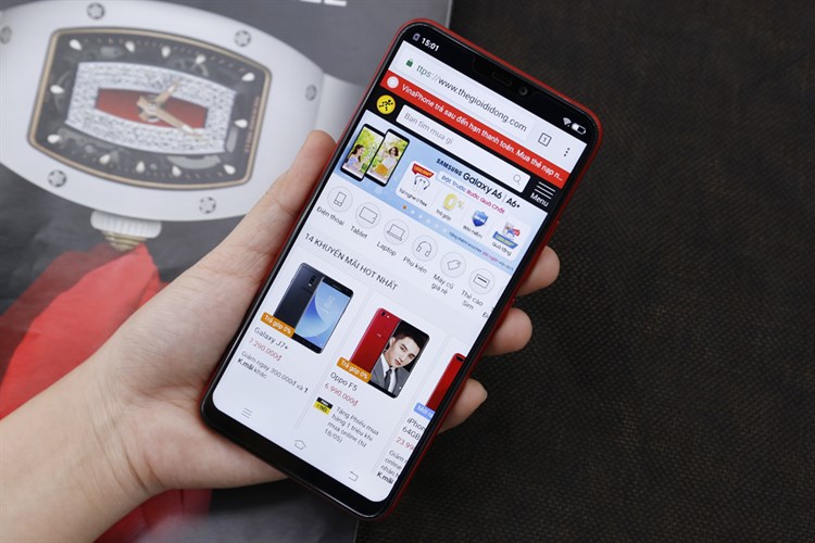 Điện thoại Vivo Y85 Màu Đỏ