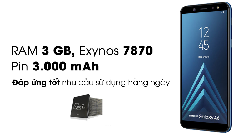 Điện thoại Samsung Galaxy A6 (2018)