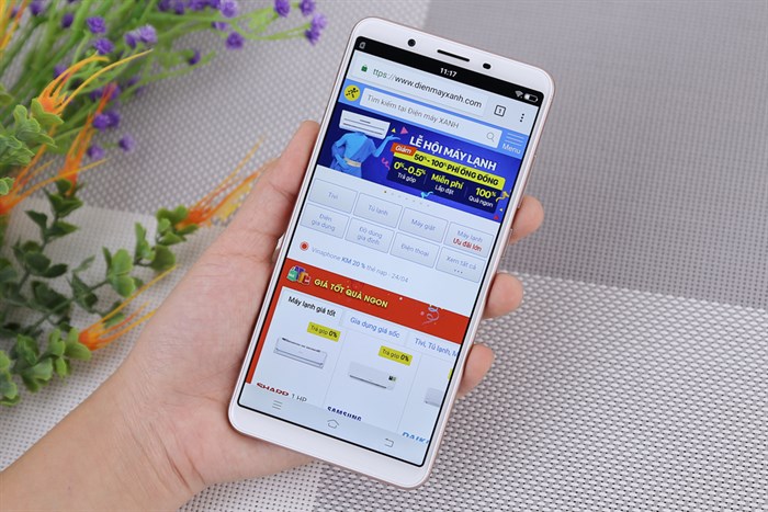 Điện thoại Vivo Y71 Màu Vàng