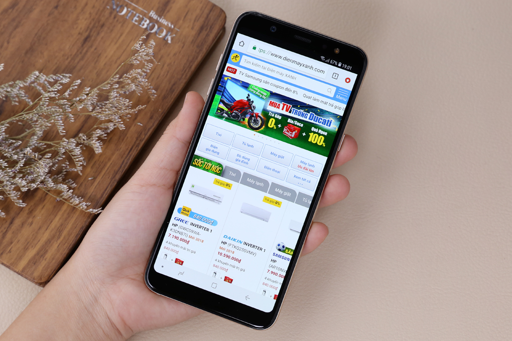 Điện thoại Samsung Galaxy A6+ (2018)
