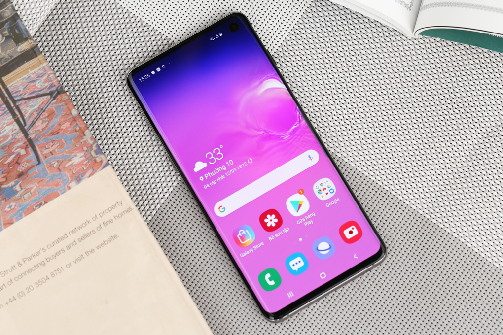 Điện thoại Samsung Galaxy S10 Màu Đen