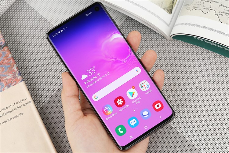 Điện thoại Samsung Galaxy S10 Màu Đen