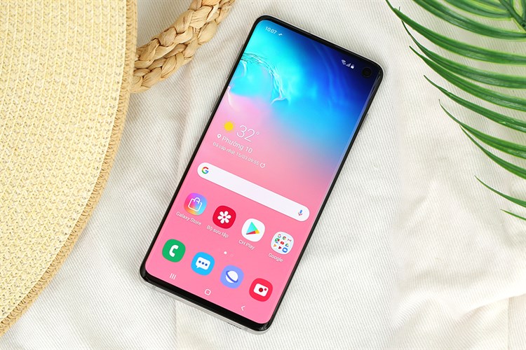 Điện thoại Samsung Galaxy S10 Màu Trắng