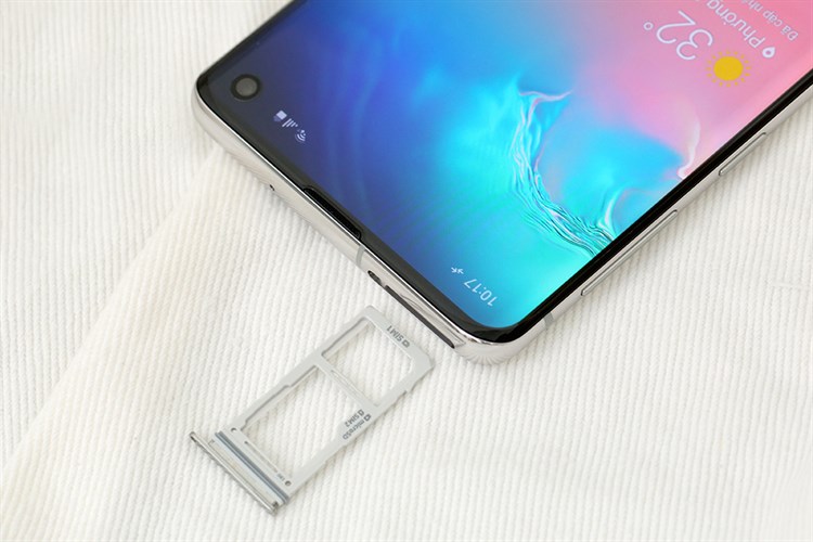 Điện thoại Samsung Galaxy S10 Màu Trắng