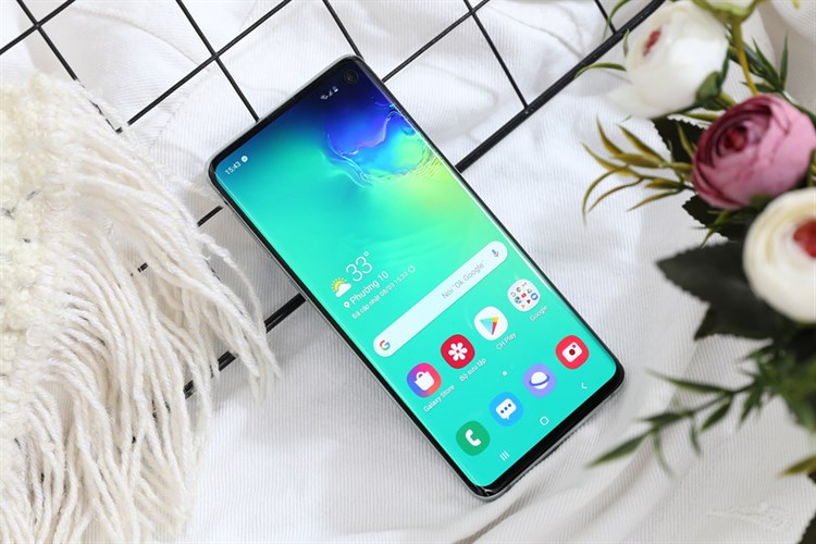Điện thoại Samsung Galaxy S10 Màu Xanh lá