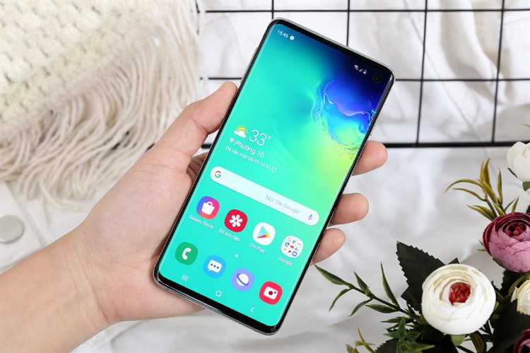 Điện thoại Samsung Galaxy S10 Màu Xanh lá