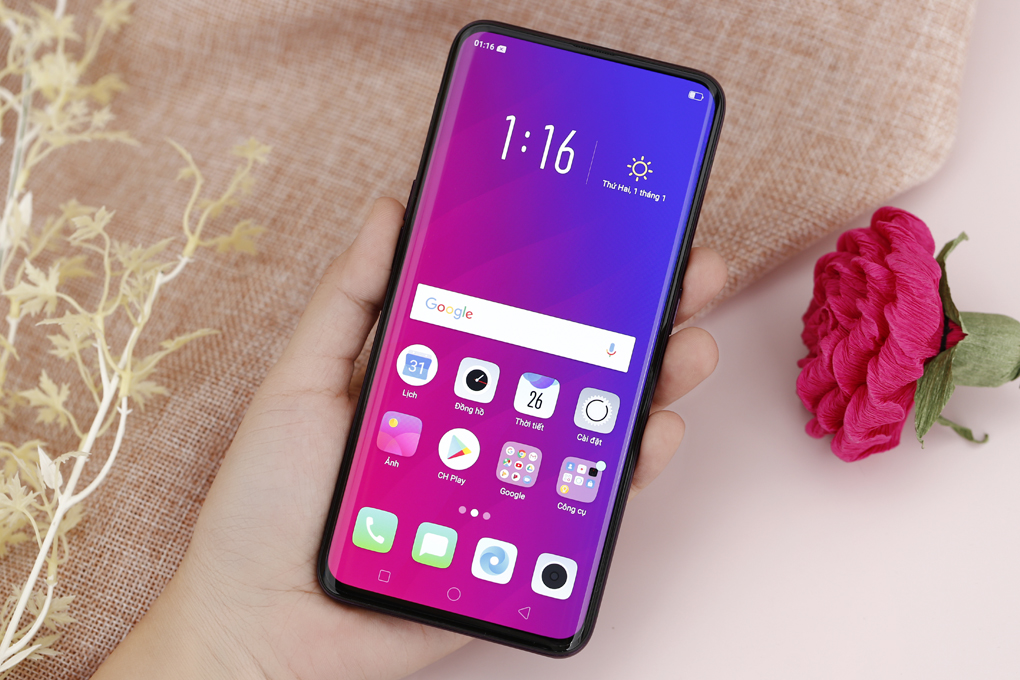 Điện thoại OPPO Find X Màu Đỏ