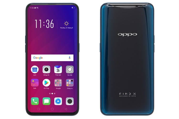 Điện thoại OPPO Find X Màu Xanh Dương