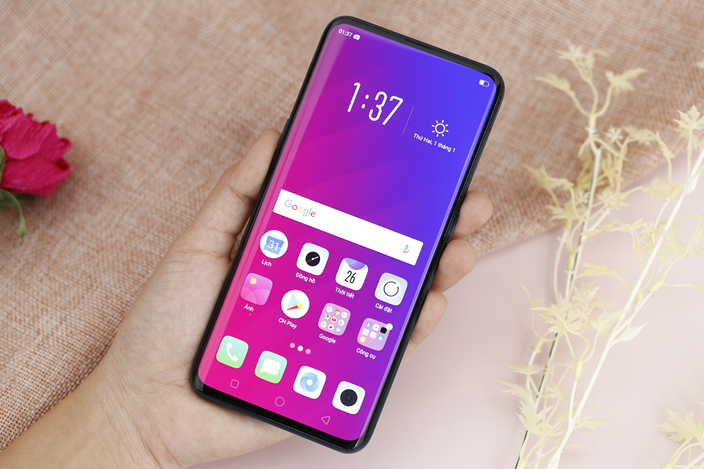 Điện thoại OPPO Find X Màu Xanh Dương