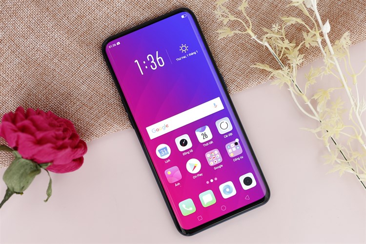 Điện thoại OPPO Find X Màu Xanh Dương