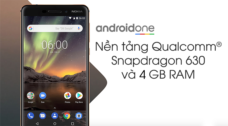 Điện thoại Nokia 6.1 64GB