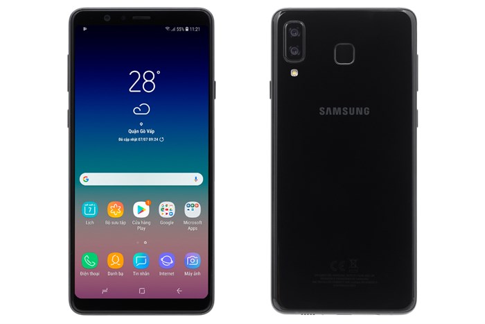 Điện thoại Samsung Galaxy A8 Star Màu Đen