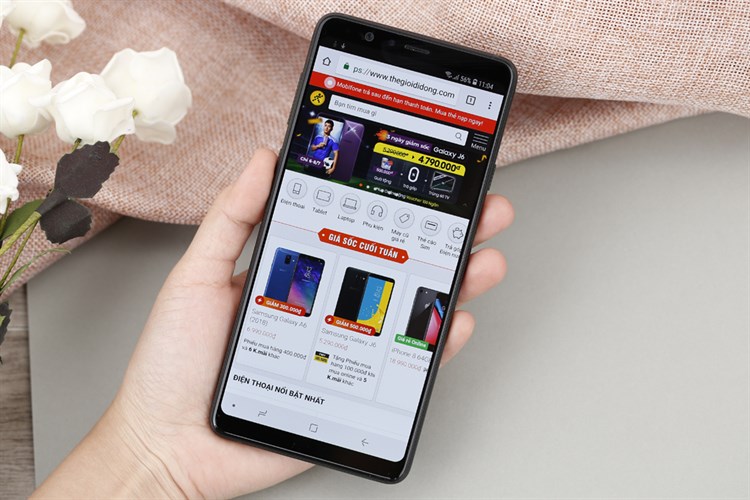 Điện thoại Samsung Galaxy A8 Star Màu Đen
