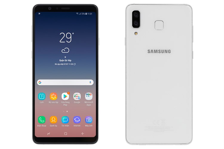 Điện thoại Samsung Galaxy A8 Star Màu Trắng