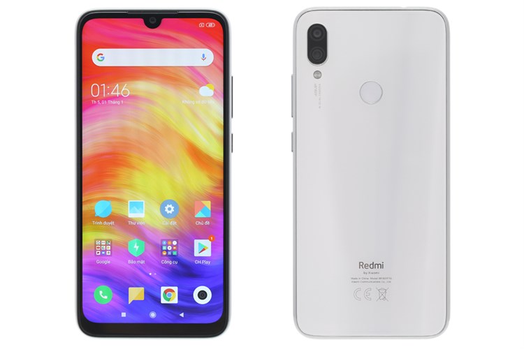 Điện thoại Xiaomi Redmi Note 7 (4GB/64GB) Màu Trắng