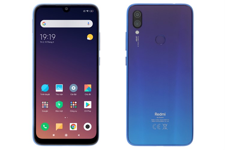 Điện thoại Xiaomi Redmi Note 7 (4GB/64GB) Màu Xanh Dương