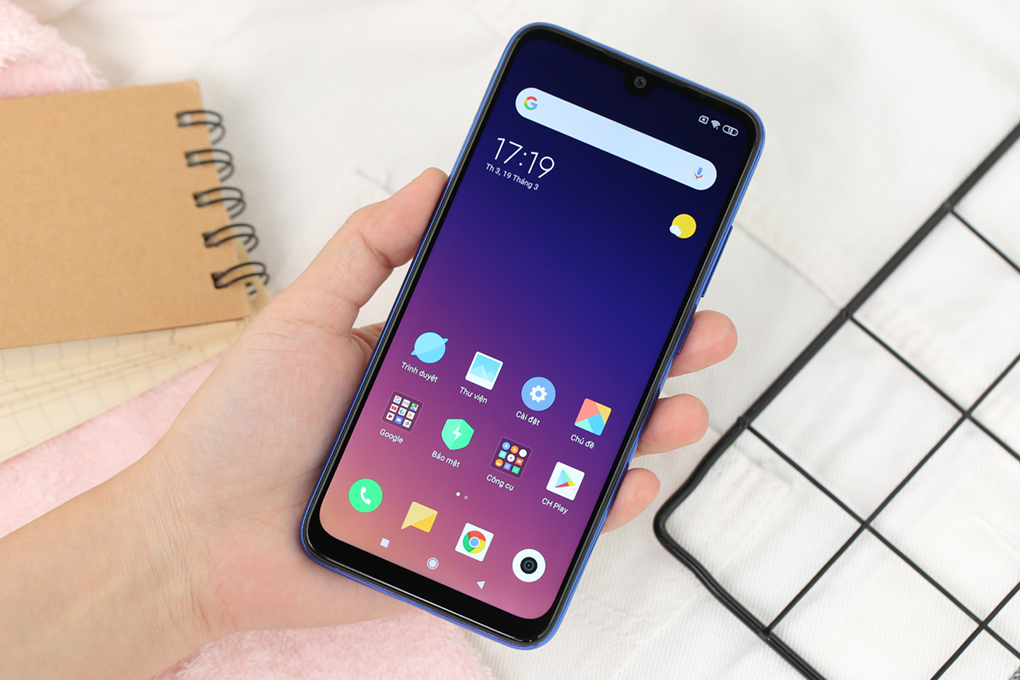 Điện thoại Xiaomi Redmi Note 7 (4GB/64GB) Màu Xanh Dương