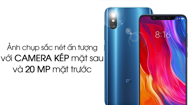 Điện thoại Xiaomi Mi 8