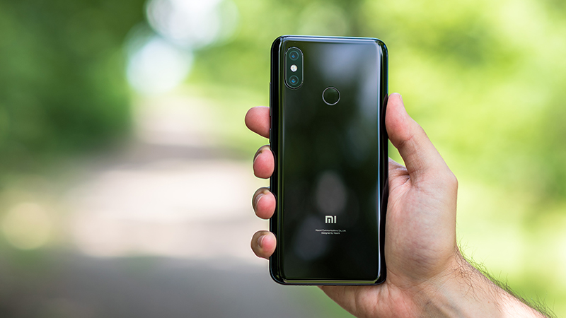 Mặt sống lưng điện thoại Xiaomày Mi 8 Mặt sườn lưng Smartphone Xiaomày Mi 8