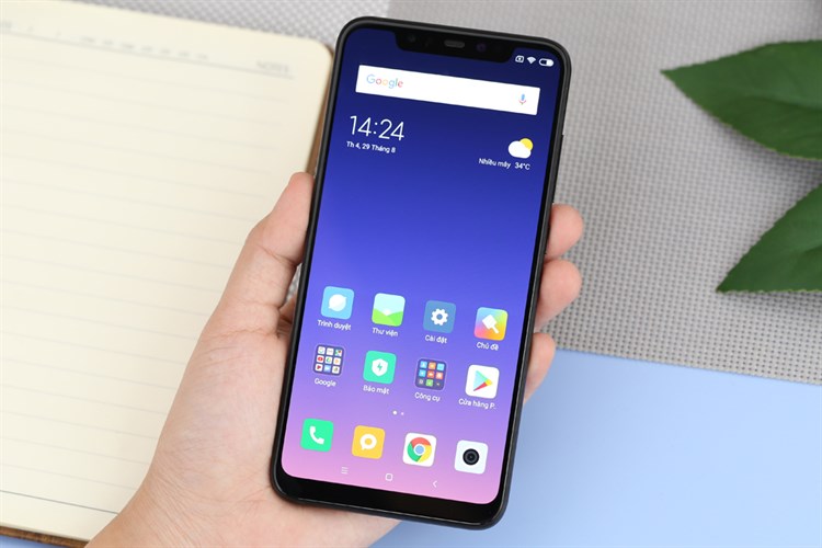 Điện thoại Xiaomi Mi 8 Màu Đen