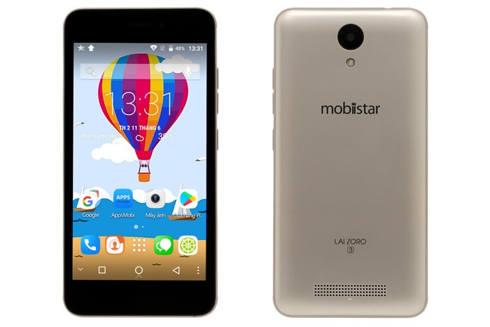 Điện thoại Mobiistar Lai Zoro 3 Màu Vàng đồng
