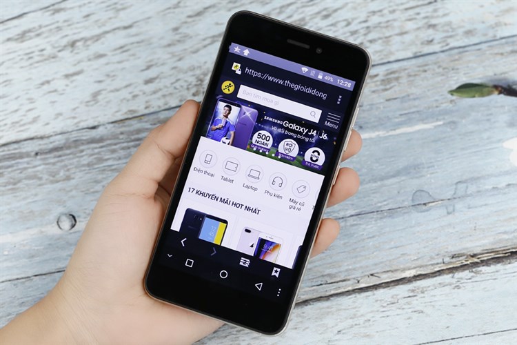 Điện thoại Mobiistar Lai Zoro 3 Màu Vàng đồng