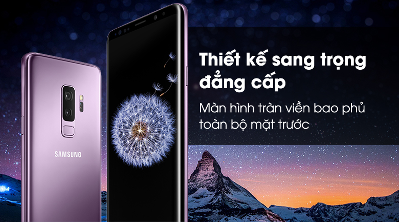 Điện thoại Samsung Galaxy S9+ 128GB Hoàng Kim