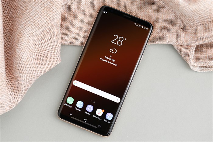 Điện thoại Samsung Galaxy S9+ 128GB Hoàng Kim