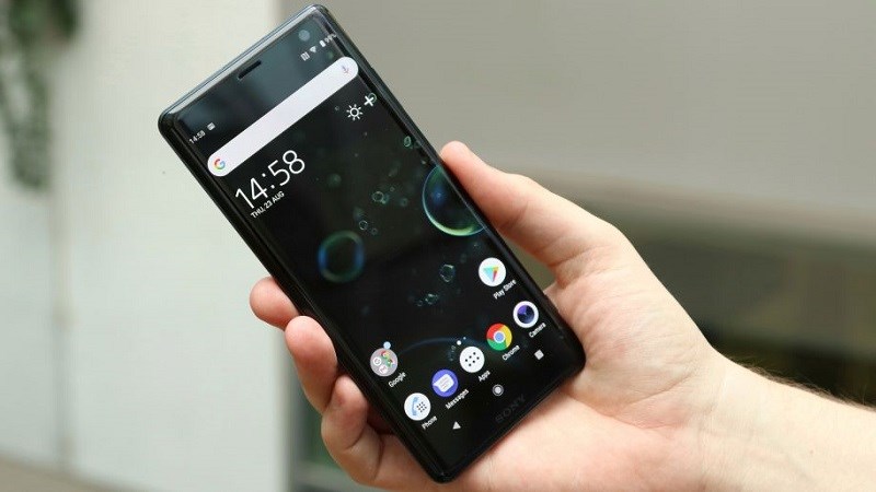 Khả năng hiển thị trên màn hình điện thoại Sony Xperia XZ3